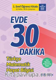 1. Sınıf Evde 30 Dakika Öğrenci Kitabı