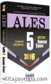 2016 ALES Tamamı Çözümlü 5 Fasikül Deneme Sınavı