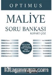 2016 KPSS A Grubu Optimus Maliye Çek Kopart Soru Bankası 