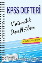 2016 KPSS Genel Yetenek Matematik Ders Notları