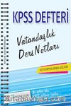 2016 KPSS Genel Kültür Vatandaşlık Ders Notları