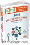 2016 KPSS Lise ve Ön Lisans Adayları İçin Konu Anlatımlı