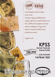 2016 KPSS Genel Yetenek Genel Kültür Çek Kopart Yaprak Test
