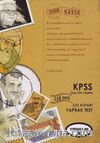 2016 KPSS Lise - Ön Lisans Çek Kopart Yaprak Test