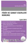 Fikir ve Sanat Eserleri Kanunu / Cep-025