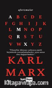 Aforizmalar / Karl Marx