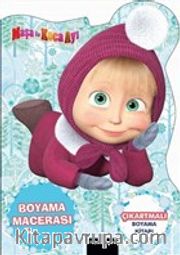 Maşa İle Koca Ayı - Özel Kesim Boyama Macerası