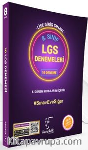 8. Sınıf LGS 10'lu Deneme Seti (1.Dönem Konularını İçerir)
