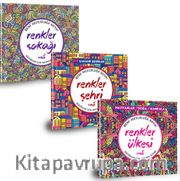 Büyükler İçin Boyama Kitabı Seti (3 Kitap)