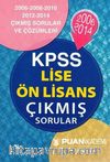2006-2014 KPSS Lise Ön Lisans Çıkmış Sorular