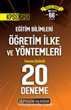 2020 KPSS Eğitim Bilimleri Öğretim İlke ve Yöntemleri Tamamı Çözümlü 20 Deneme
