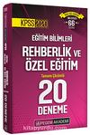 2020 KPSS Eğitim Bilimleri Rehberlik ve Özel Eğitim Tamamı Çözümlü 20 Deneme