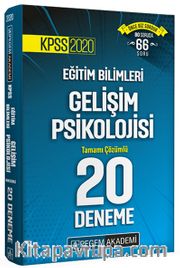 2020 KPSS Eğitim Bilimleri Gelişim Psikolojisi Tamamı Çözümlü 20 Deneme