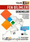 AYT Fen Bilimleri Özel Baskı 10x40 Denemeleri