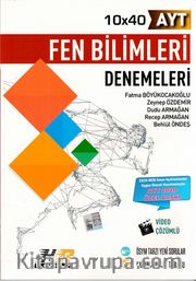 AYT Fen Bilimleri Özel Baskı 10x40 Denemeleri