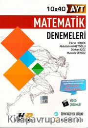 AYT Matematik Özel Baskı 10x40 Denemeleri