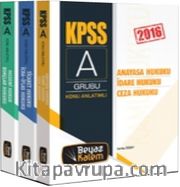 2016 KPSS A Grubu Hukuk Konu Anlatımlı (3 Kitap)
