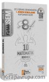 2020 LGS Farklı İsem 8.Sınıf 1. Dönem Matematik 10 Branş Deneme