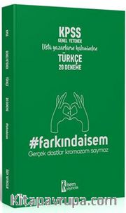 2020 Farkındaİsem KPSS Genel Kültür Türkçe 20 Deneme 