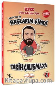 2020 KPSS Kadir Koç ile Başlarım Şimdi Tarih Çalışmaya Ders Notları (4 Deneme İlaveli)