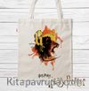 Askılı Bez Çanta - Harry Potter - Gryffindor (BK-HP142) Lisanslı Ürün