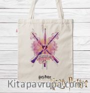 Askılı Bez Çanta - Harry Potter - Wands (BK-HP136) Lisanslı Ürün