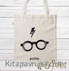 Askılı Bez Çanta - Harry Potter - Glasses (BK-HP129) Lisanslı Ürün