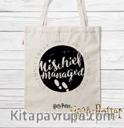 Askılı Bez Çanta - Harry Potter - Mischief Managed (BK-HP128) Lisanslı Ürün