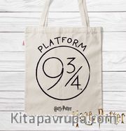 Askılı Bez Çanta - Harry Potter - Platform 9 3/4 (BK-HP127) Lisanslı Ürün