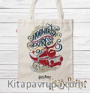 Askılı Bez Çanta - Harry Potter - Hogwarts Express (BK-HP122) Lisanslı Ürün