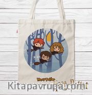 Askılı Bez Çanta - Harry Potter - Friends (BK-HP118) Lisanslı Ürün