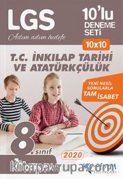 LGS T.C. İnkılap Tarihi ve Atatürkçülük 10’lu Deneme Seti (1. Dönem)
