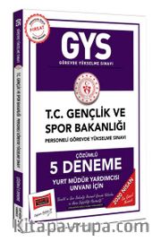 2020 GYS T.C. Gençlik ve Spor Bakanlığı Yurt Müdür Yardımcısı Unvanı İçin Çözümlü 5 Deneme