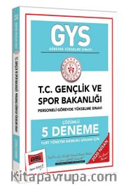 2020 GYS T.C. Gençlik ve Spor Bakanlığı Yurt Yönetim Memuru Unvanı İçin Çözümlü 5 Deneme