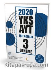 2020 YKS AYT Eşit Ağırlık 3 Deneme Sınavı 