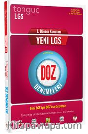 1. Dönem Konuları Yeni LGS Doz Denemeleri