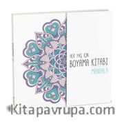 Her Yaş için Çek Kopart Boyama Kitabı / Mandala