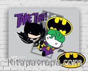 Ahşap Poster - Batman - Take That (BK-BT163) Lisanslı Ürün