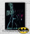 Ahşap Poster - Batman - I'm The Night (BK-BT160) Lisanslı Ürün