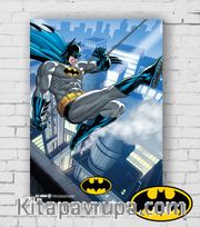 Ahşap Poster - Batman - Bat - Glider (BK-BT159) Lisanslı Ürün