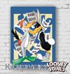 Ahşap Poster - Looney Tunes - Hunting Season (BK-LT171) Lisanslı Ürün
