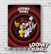 Ahşap Poster - Looney Tunes - That's All Folks (BK-LT169) Lisanslı Ürün