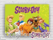 Ahşap Poster - Scooby Doo - Friends (BK-SD144) Lisanslı Ürün