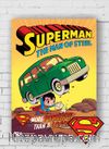 Ahşap Poster - Superman - The Man of Steel (BK-SM167) Lisanslı Ürün