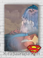 Ahşap Poster - Superman - Metropolis (BK-SM165) Lisanslı Ürün