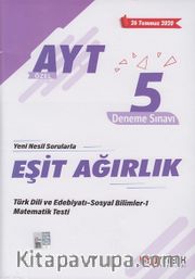 2020 AYT Eşit Ağırlık Özel 5 Deneme Sınavı