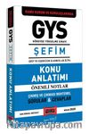 GYS Kamu Kurum ve Kuruluşlarında Şefim Konu Anlatımı