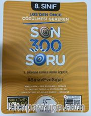 8. Sınıf LGS'den Önce Çözülmesi Gereken Son 300 Soru