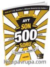 AYT Son 500 Soru Matematik-Geometri