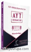 AYT Denemeleri Eşit Ağırlık Öğrencileri İçin 8 Soru 8 Çözüm Kitapçığı